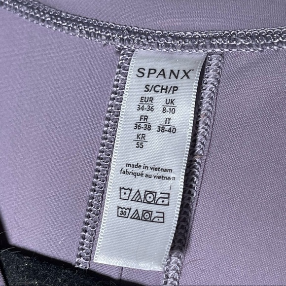 Spanx Go Lightly At-The-Hip Tank Size Small Satin Purple - Picture 6 of 13